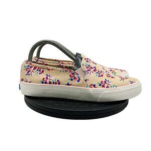 Keds Double Decker slip on snakers Floral Print Womens size 9